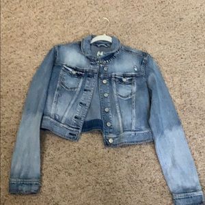 Light wash jean jacket
